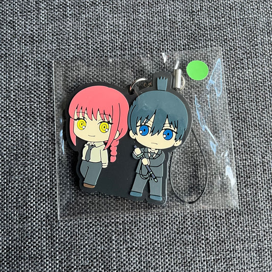 Chainsaw Man Duo Rubber Charm