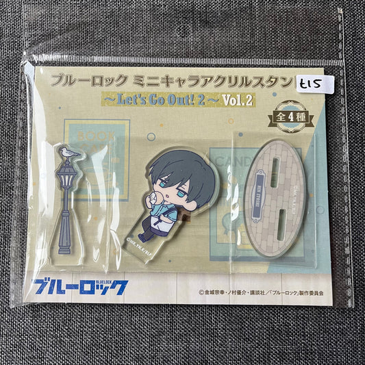 Blue Lock Rin Itoshi Let’s Go Out Chibi Acrylic Standee