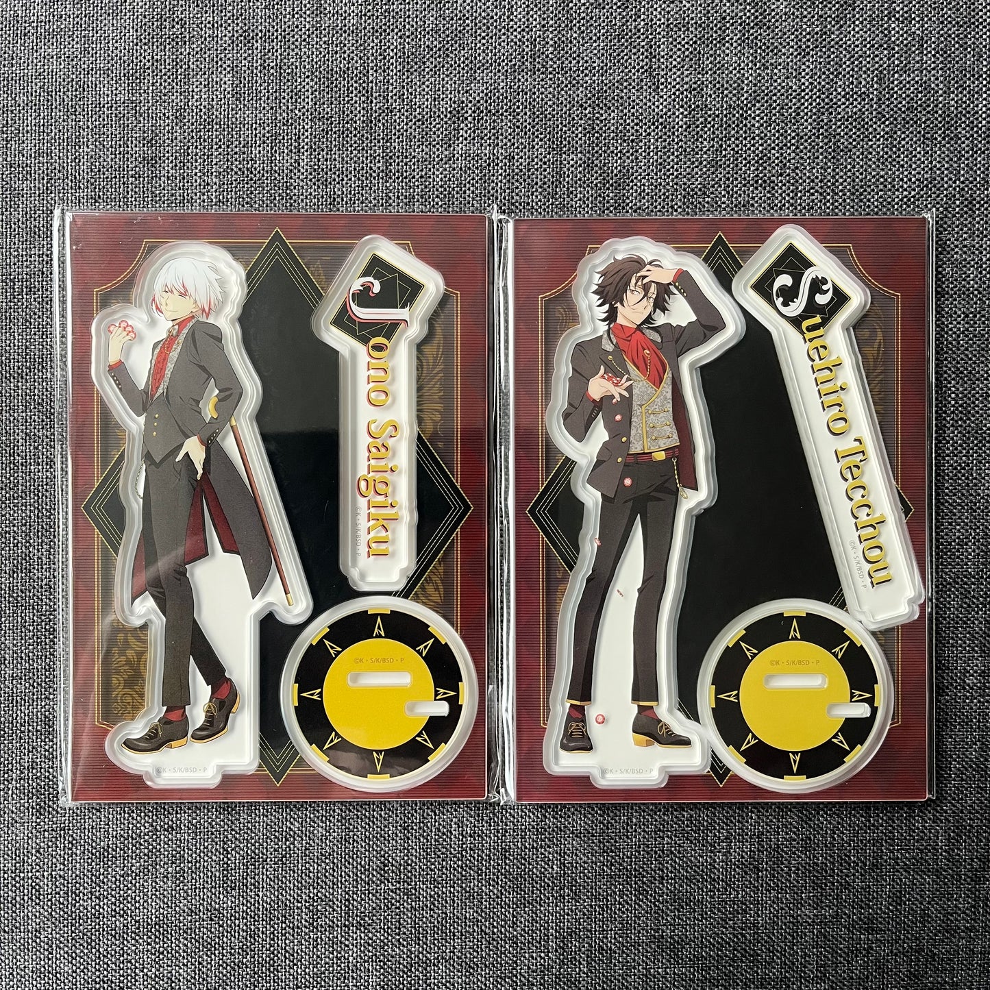 Bungou Stray Dogs x Red Tokyo Tower Acrylic Standees