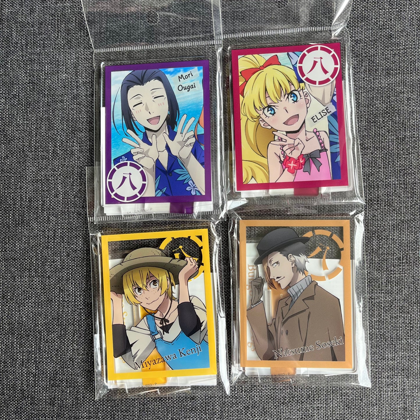 Bungou Stray Dogs Character Acrylic Standees