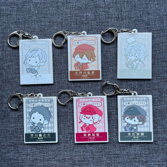 Bungou Stray Dogs Colourful Acrylic Charms