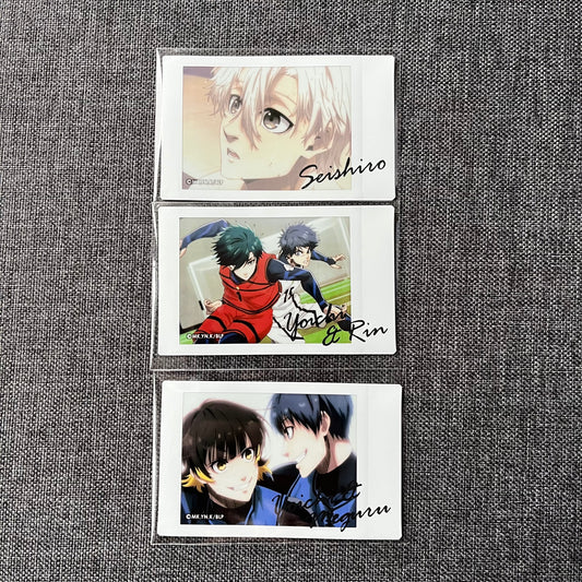 Blue Lock Polaroid Photo Cards