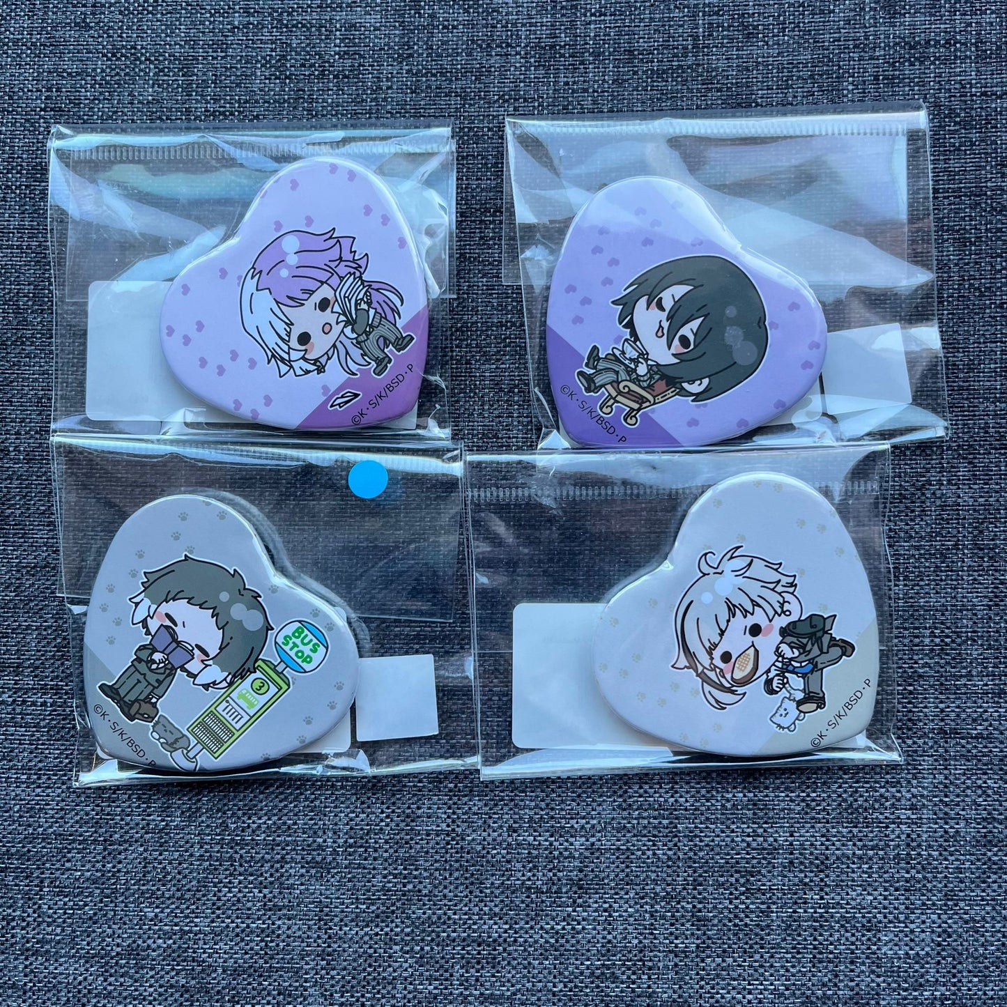 Bungou Stray Dogs Office Badges