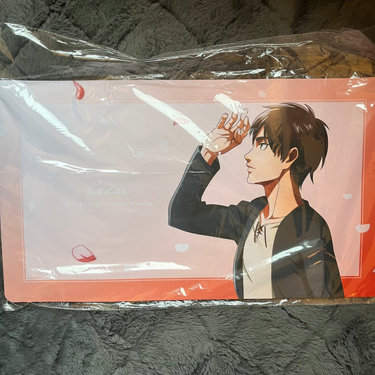 Attack On Titan Spring Walk Eren Desk Mat