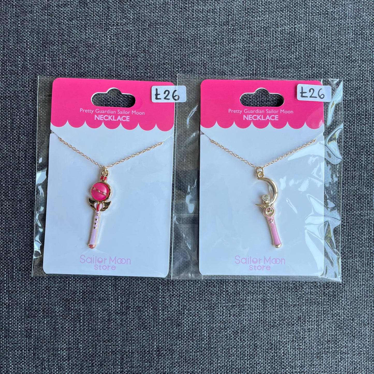 Sailor Moon Wand Necklaces