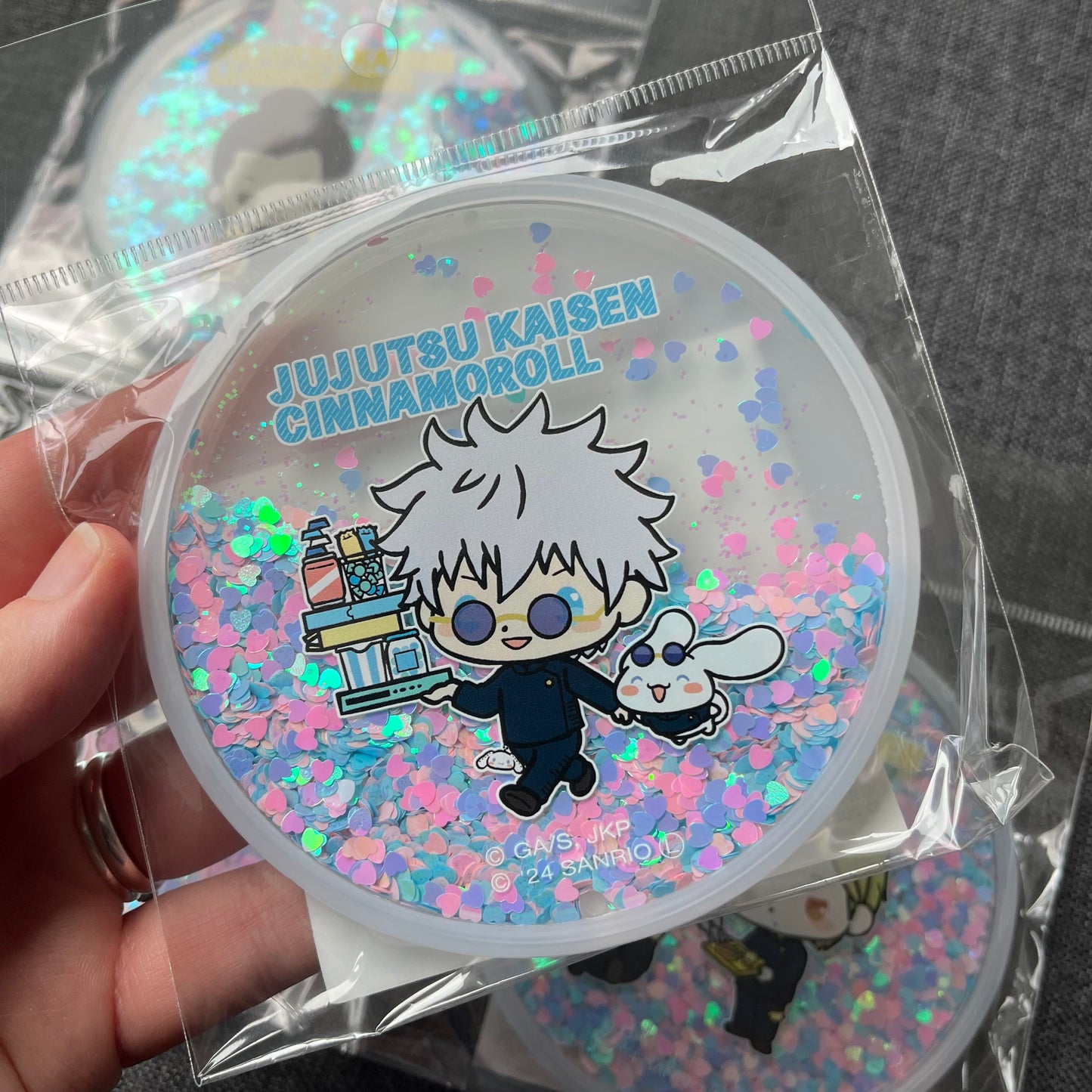 Jujutsu Kaisen x Sanrio Glitter Coasters