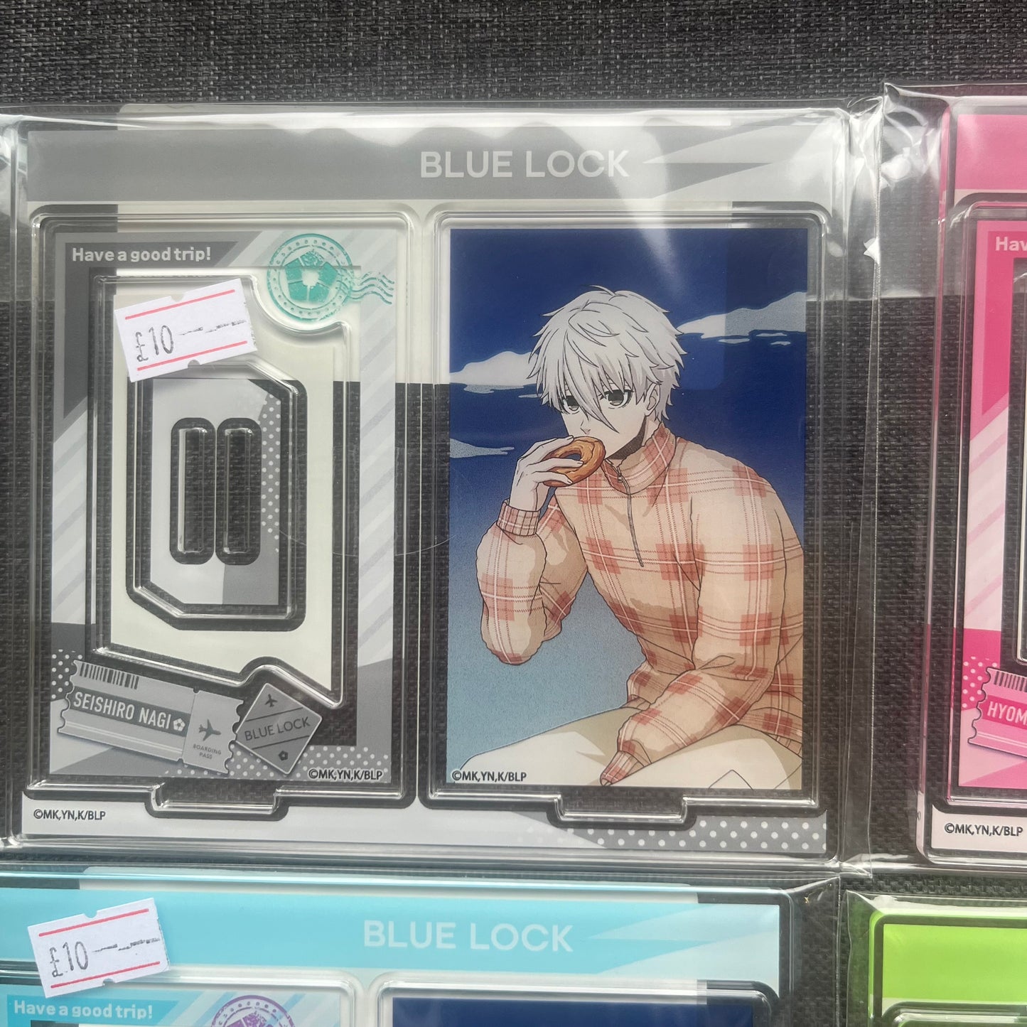 Blue Lock Travel Acrylic Standees