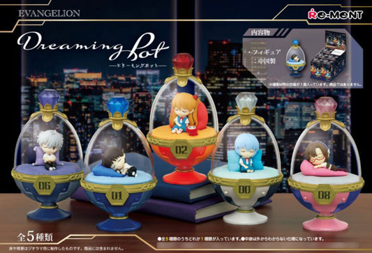 PREORDER Neon Genesis Evangelion Re-Ment Dreaming Pot Mini Figures