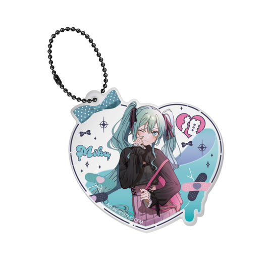 PREORDER Hatsune Miku Heart Acrylic Charm