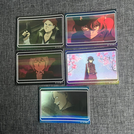 Bungou Stray Dogs Holographic Stickers