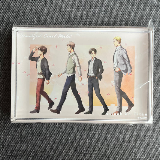 Attack On Titan Spring Walk Acrylic Block