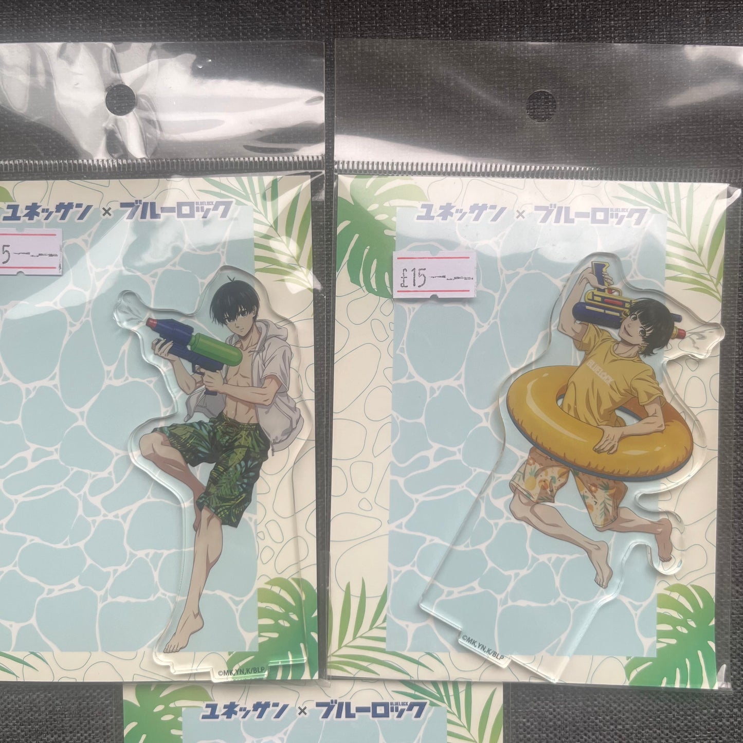 Blue Lock Beach Acrylic Standees