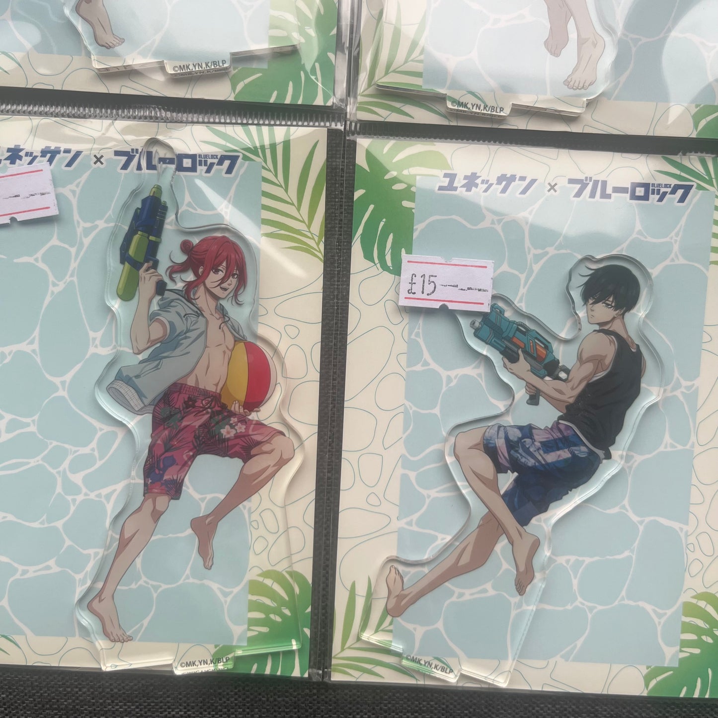 Blue Lock Beach Acrylic Standees