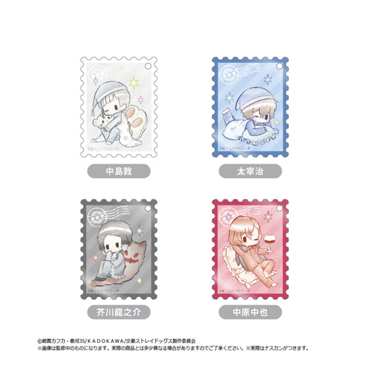 PREORDER Bungou Stray Dogs Stamp Style Acrylic Charm