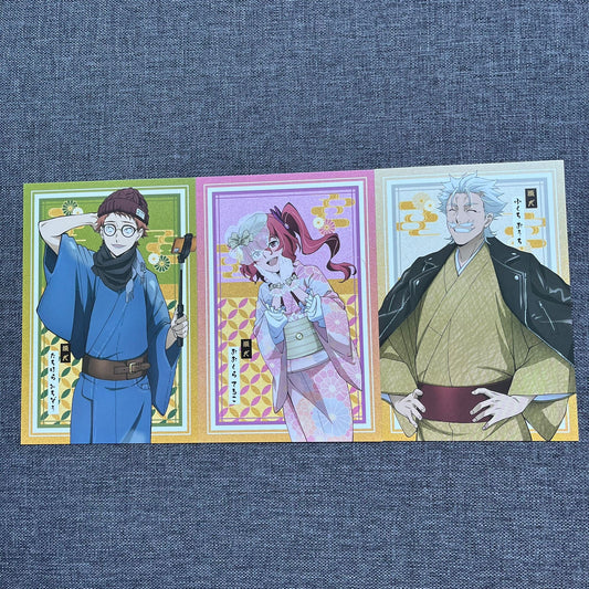 Bungou Stray Dogs Hunting Dogs Festival Postcards