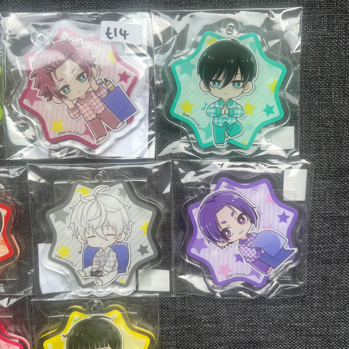 Blue Lock Pyjama Acrylic Charms