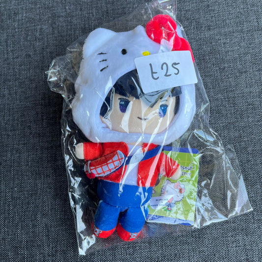 Blue Lock x Sanrio Isagi Hello Kitty Plush