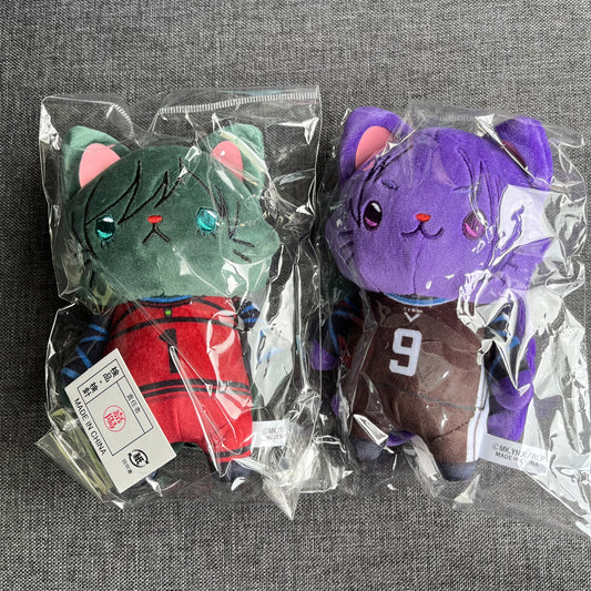 Blue Lock Cat Plush Mascots