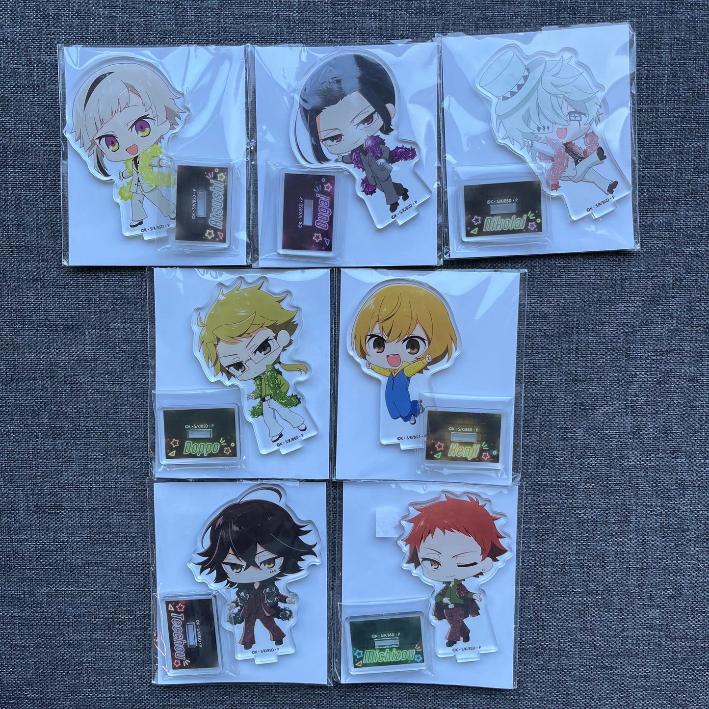 Bungou Stray Dogs 70s Acrylic Standees