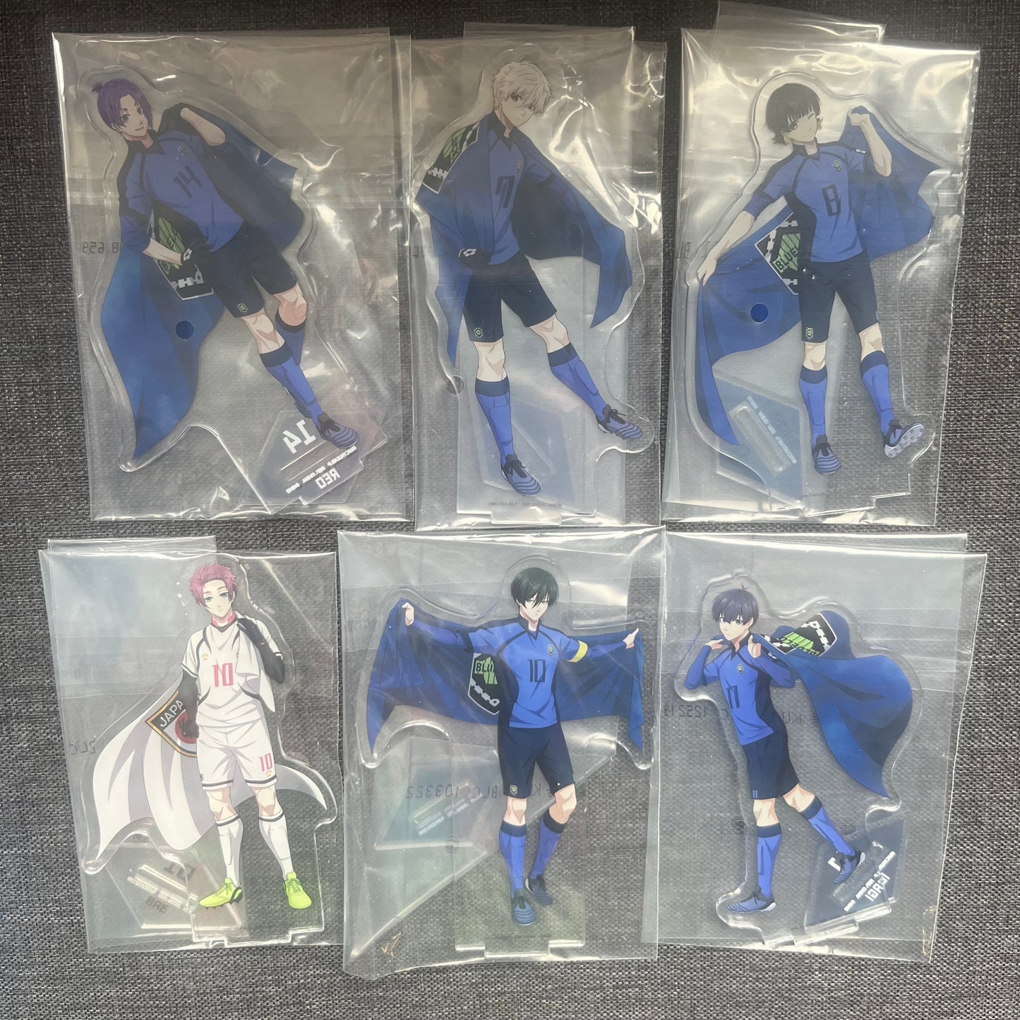 Blue Lock Acrylic Standees (Kuji Prize)