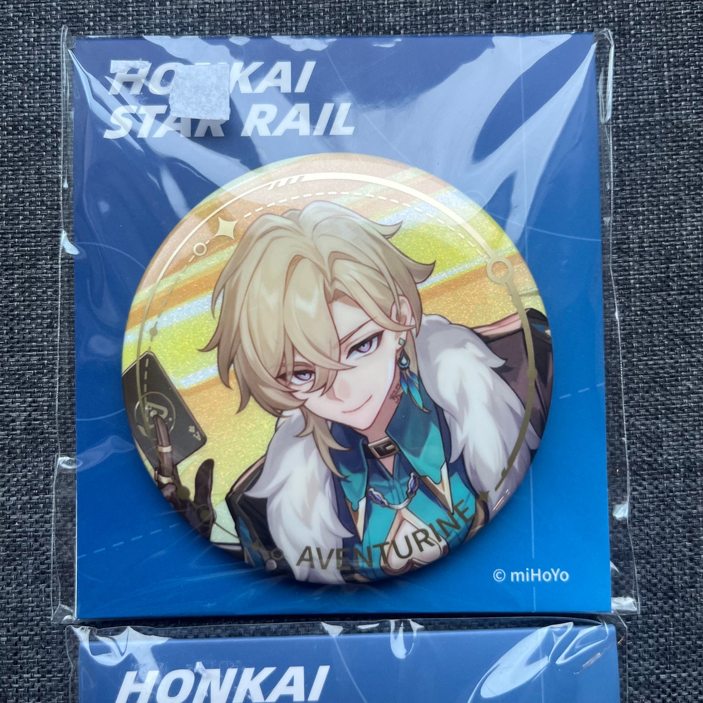 Honkai Star Rail Aventurine / Acheron Large Badges