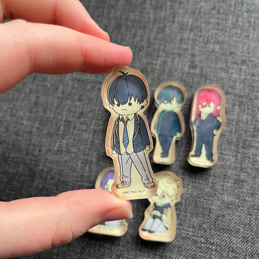 Blue Lock Isagi Yoichi Mini Cookie Acrylic Block