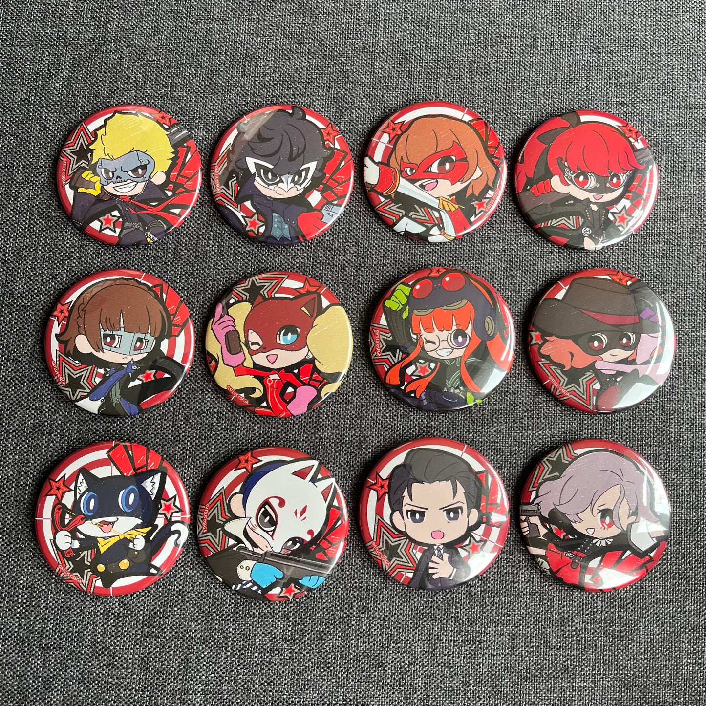 Persona 5 Tactica Badges