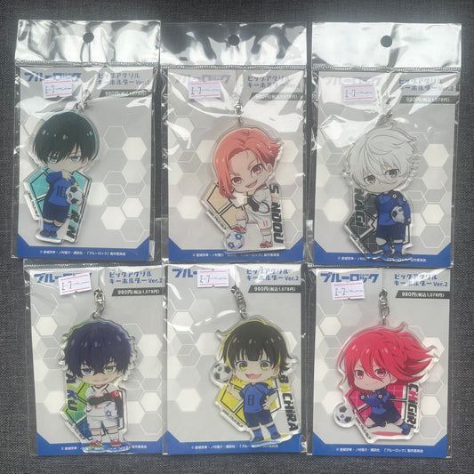 Blue Lock Acrylic Charms