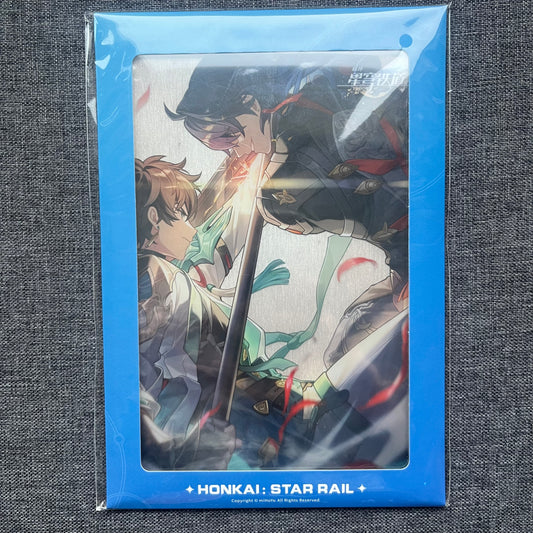 Honkai Star Rail Dan Heng & Blade Shikishi Board