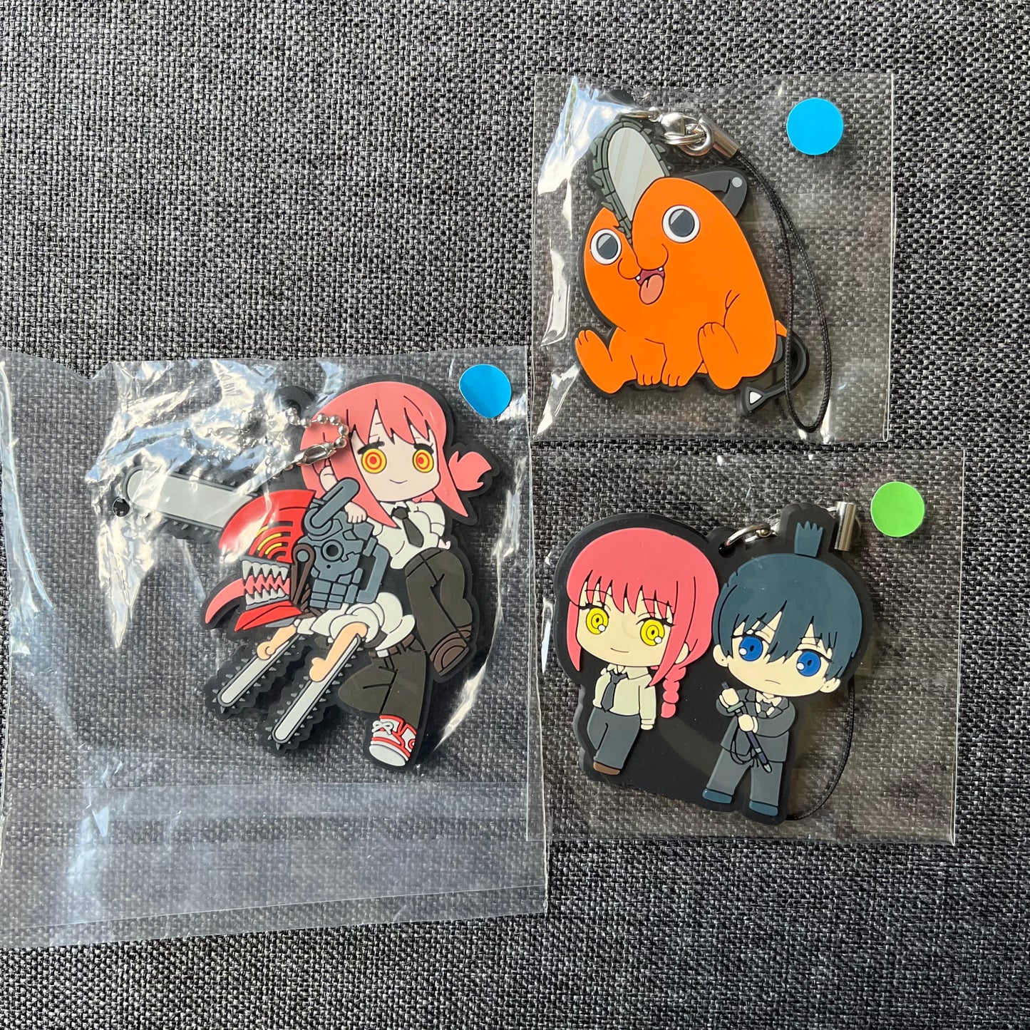 Chainsaw Man Rubber Charms