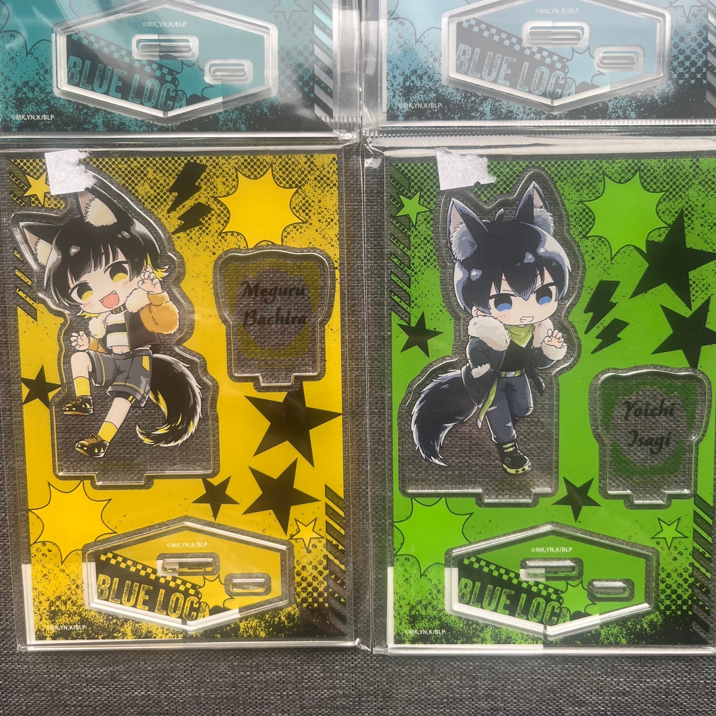Blue Lock Fox Streetwear Acrylic Standees