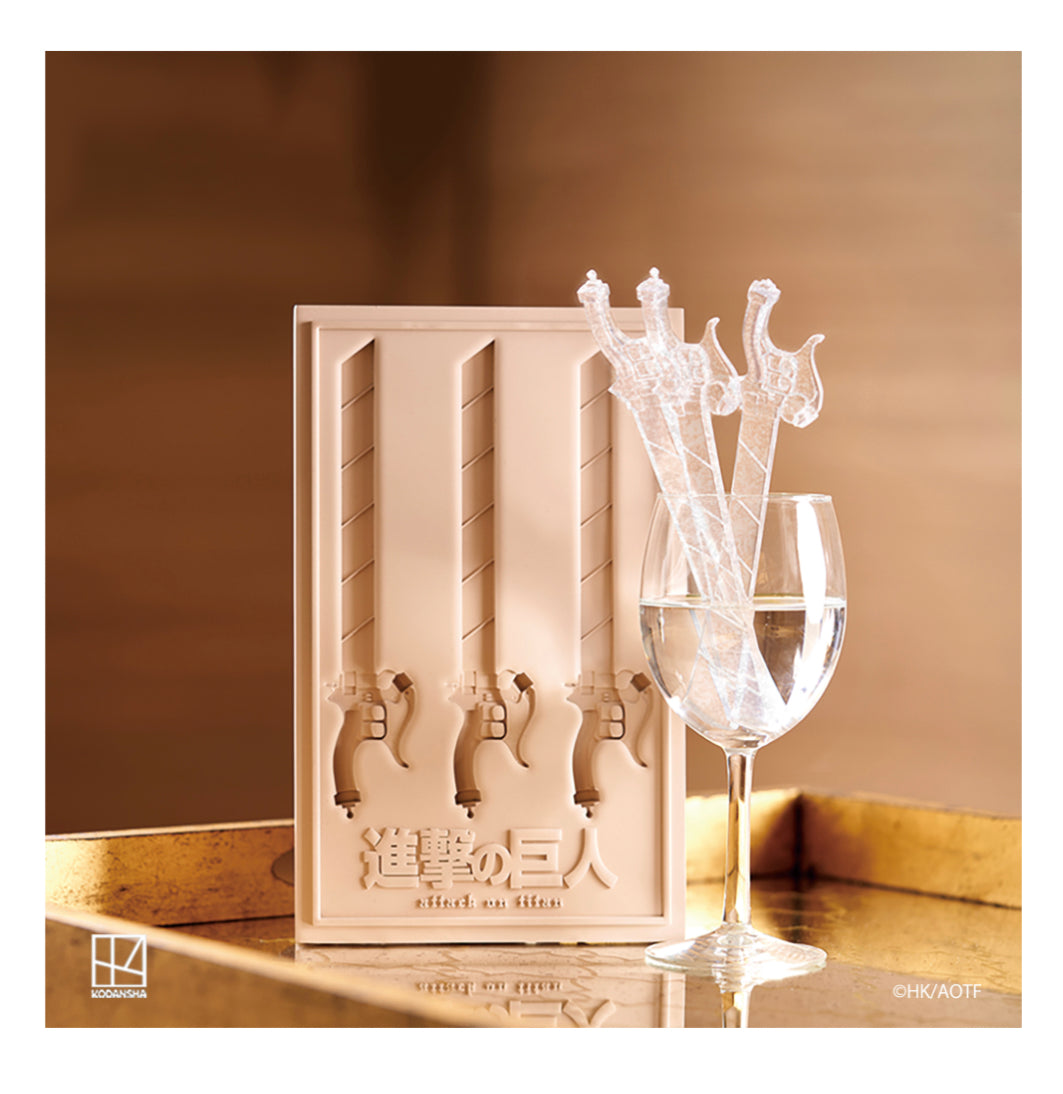 PREORDER Attack On Titan Survey Corps Blades Ice Tray