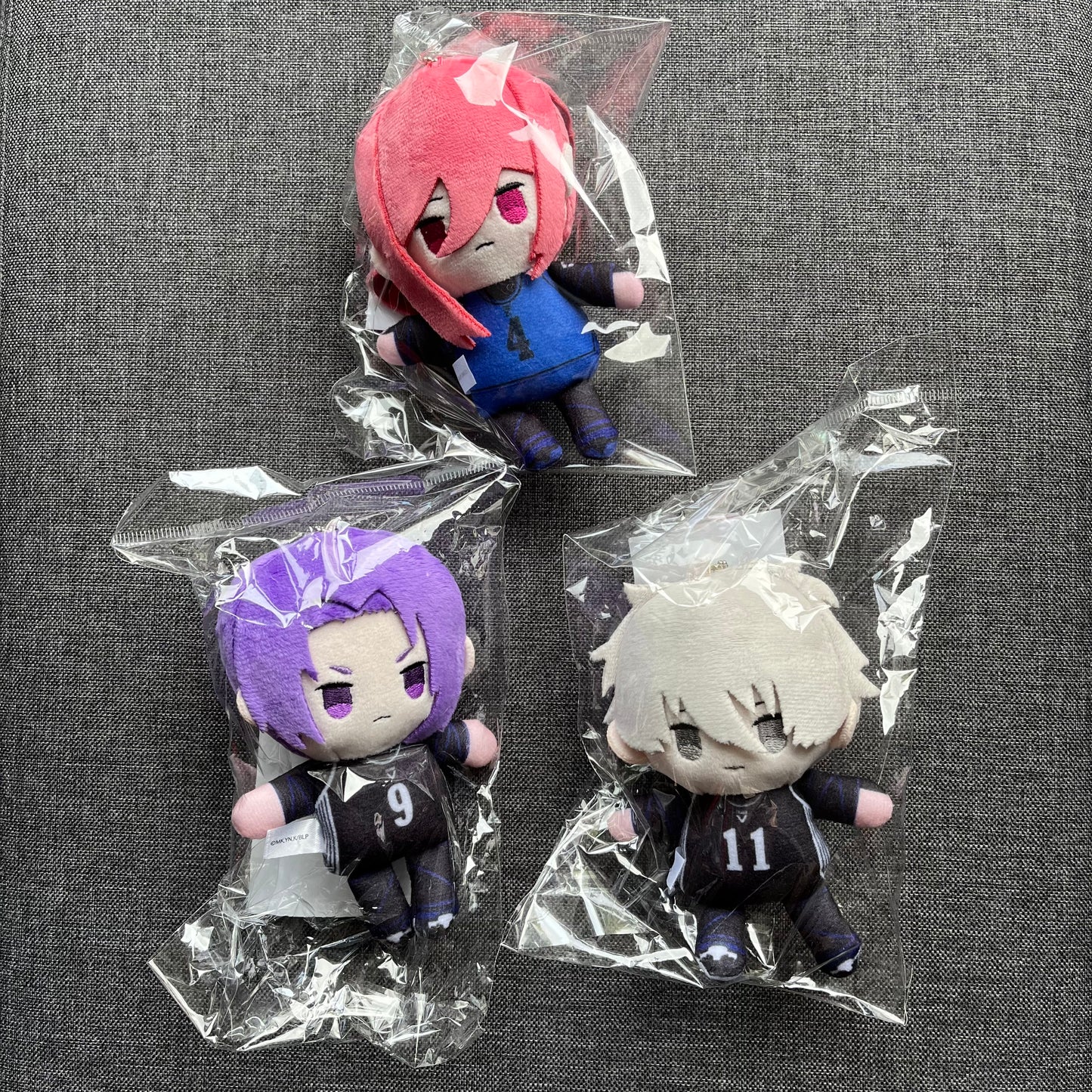 Blue Lock Plush Mascots