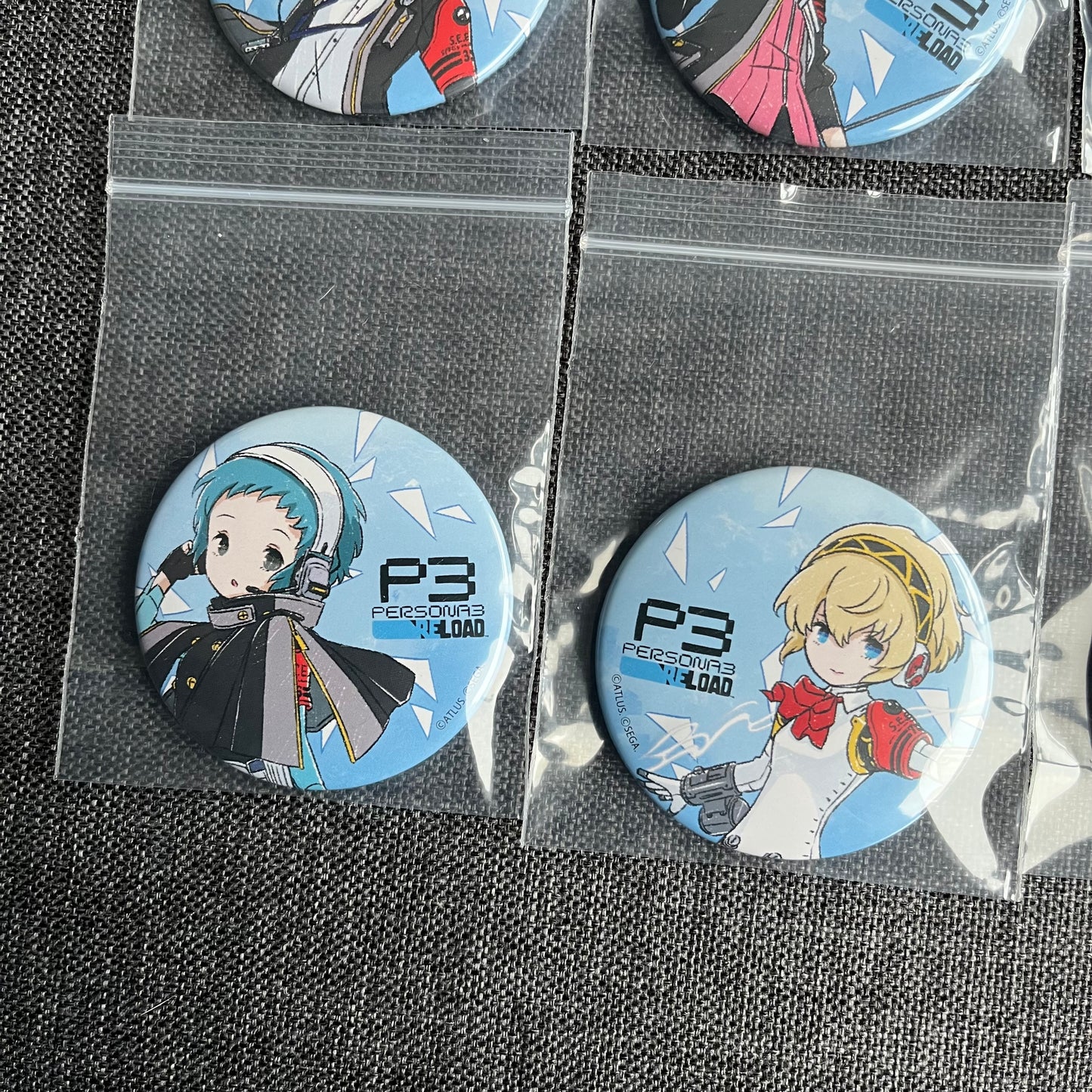 Persona 3 Reload Graff-Art Badges