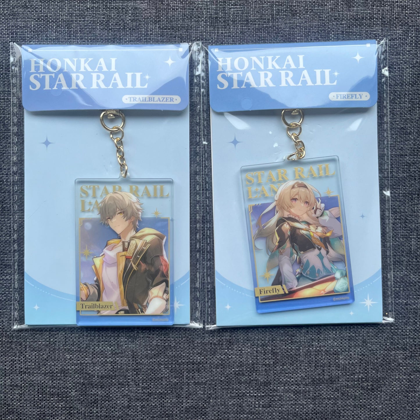Honkai Star Rail Trailblazer / Caelus / Firefly Acrylic Charms