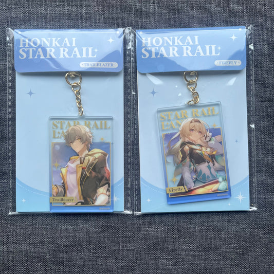 Honkai Star Rail Trailblazer / Caelus / Firefly Acrylic Charms