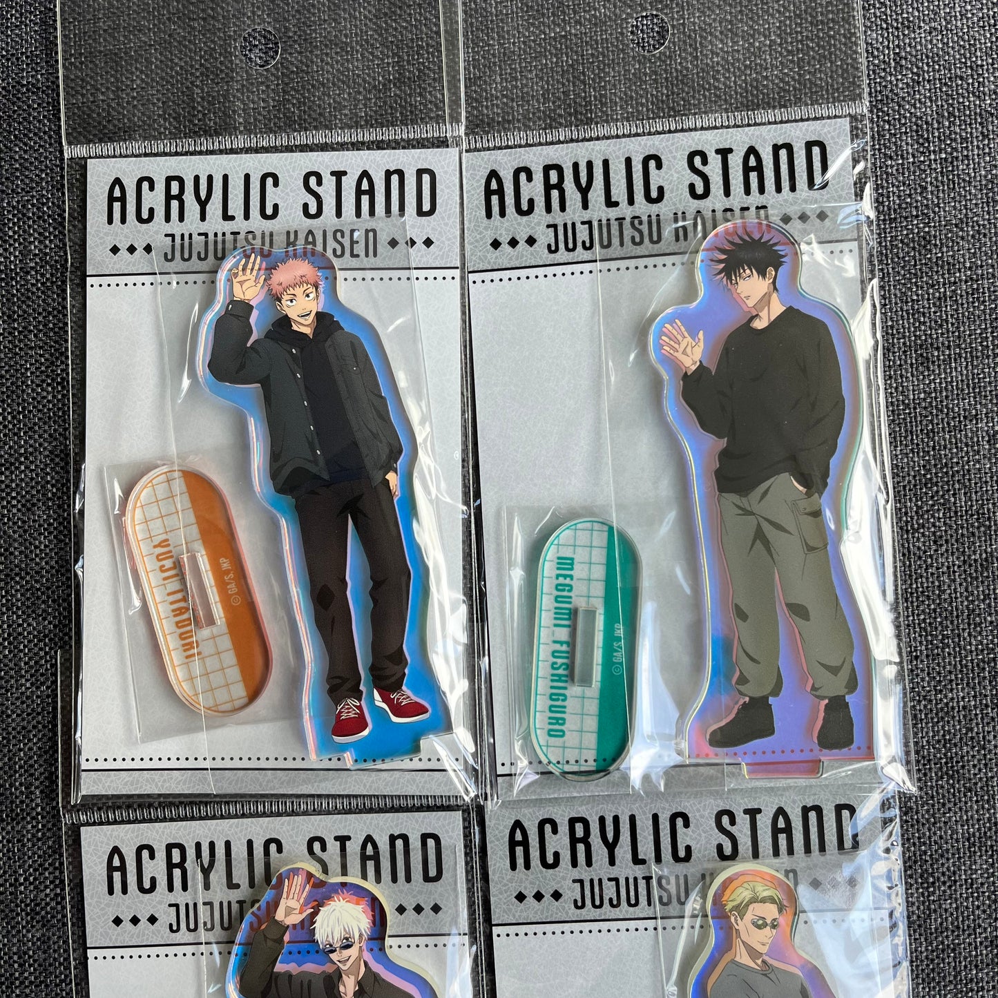 Jujutsu Kaisen Holographic ‘Casual Clothes’ Small Acrylic Standees