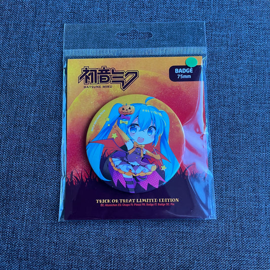 Hatsune Miku Halloween Badge