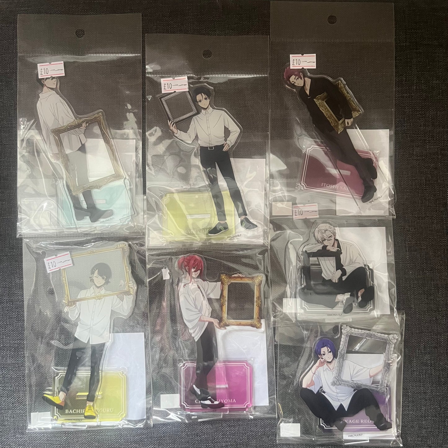 Blue Lock Frame Acrylic Standees