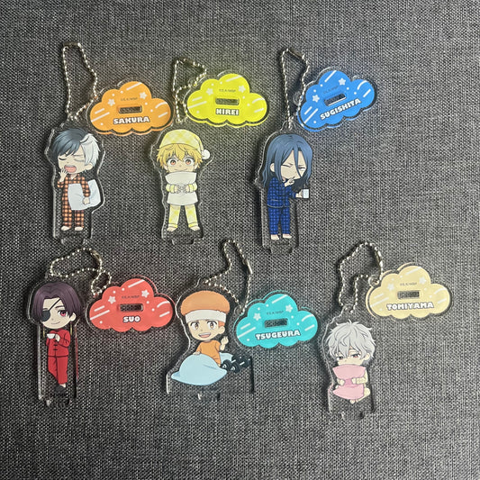 Wind Breaker Sleepy / Pyjamas Acrylic Charms / Standees