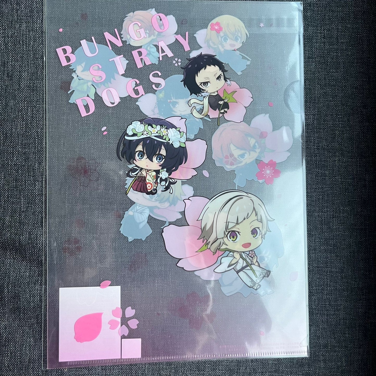 Bungou Stray Dogs Blossom A4 Clear File