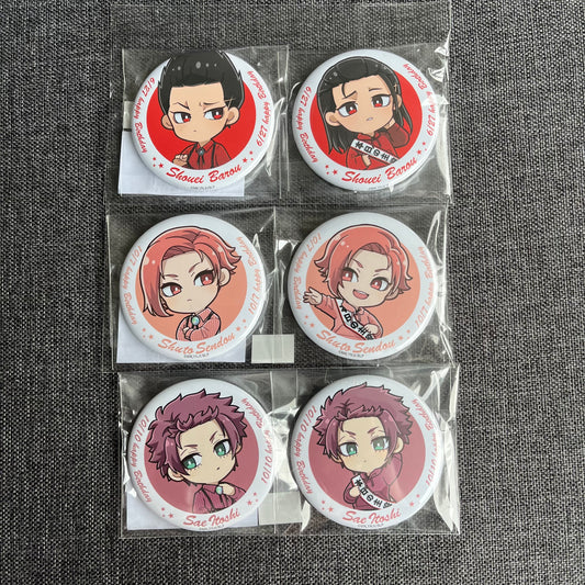Blue Lock Birthday Badge Sets