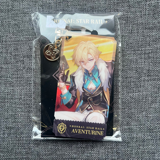 Honkai Star Rail Aventurine Acrylic Charm