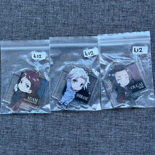 Bungou Stray Dogs Stormbringer Acrylic Charms