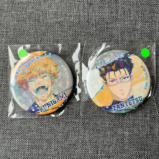 Blue Lock Holographic Scene Badges