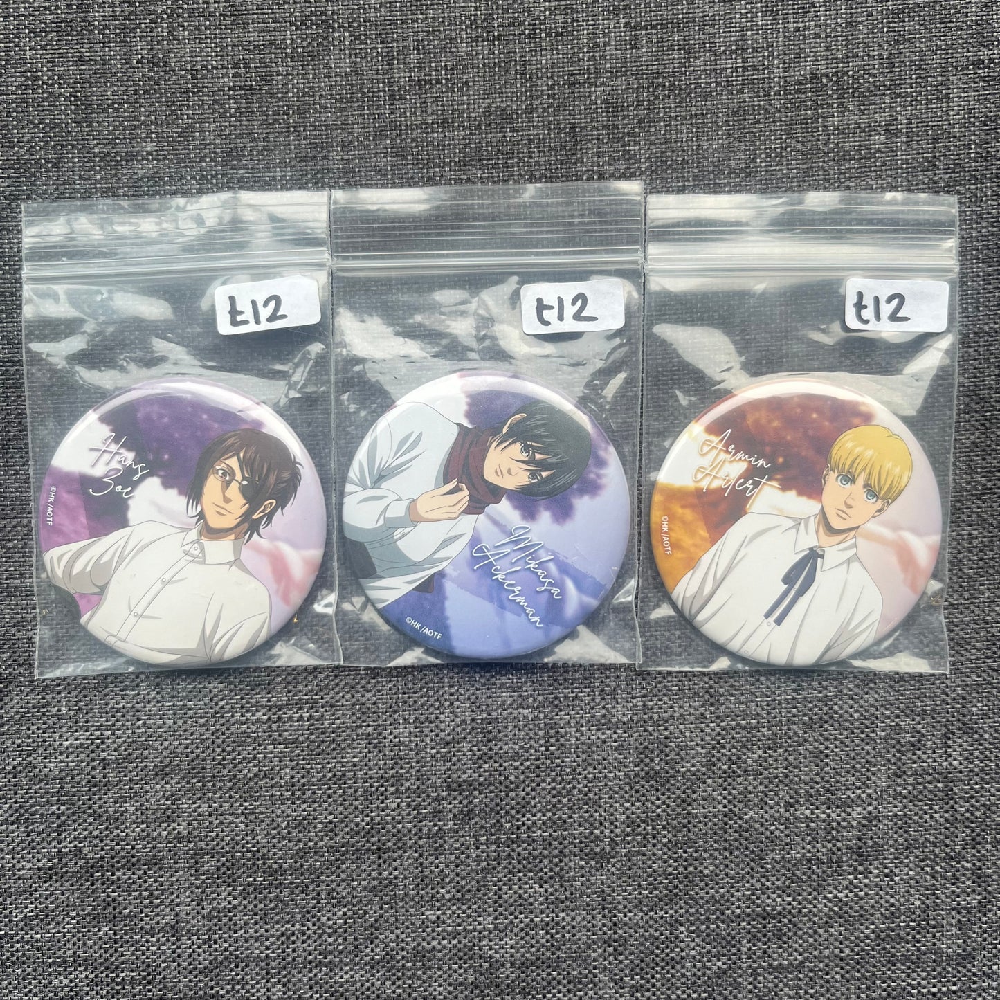 Attack On Titan The Final Season Badges