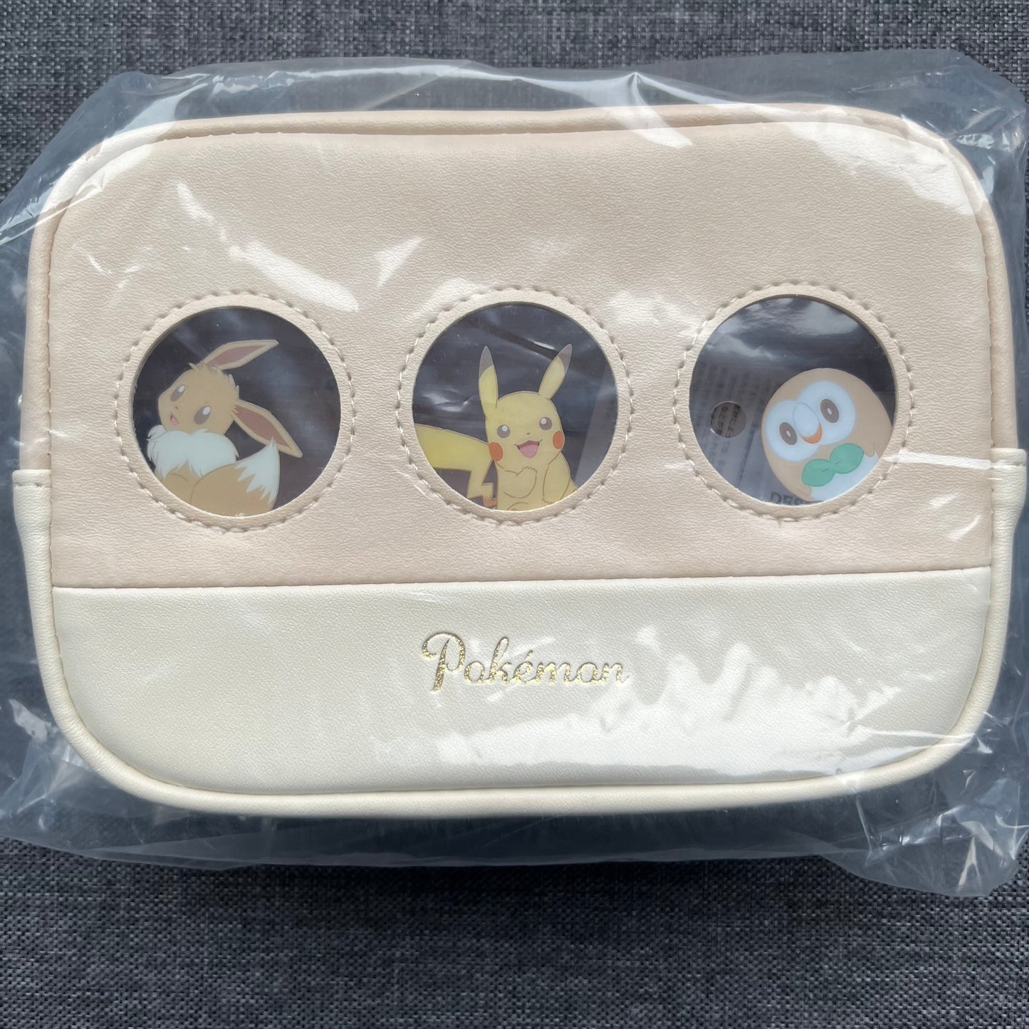 Pokemon Makeup Bag Pouch Eevee Pikachu Rowlett