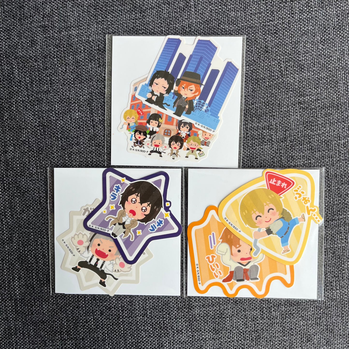 Bungou Stray Dogs Stickers (Duo Pack)