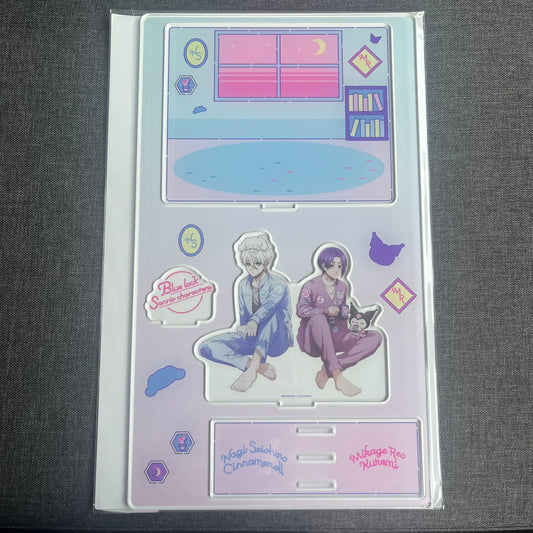 Blue Lock x Sanrio Nagi & Reo Large Acrylic Standee Diorama