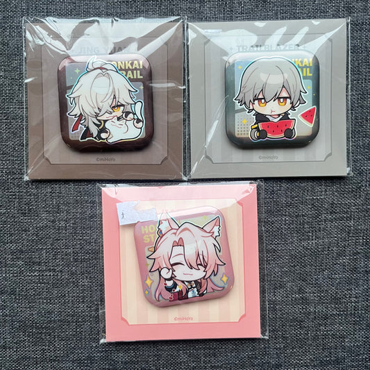 Honkai Star Rail Square Badges